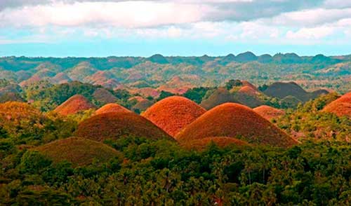 шоколадные холмы