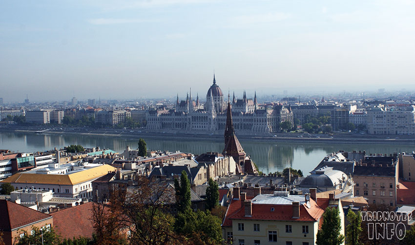 будапешт с птичьего полета